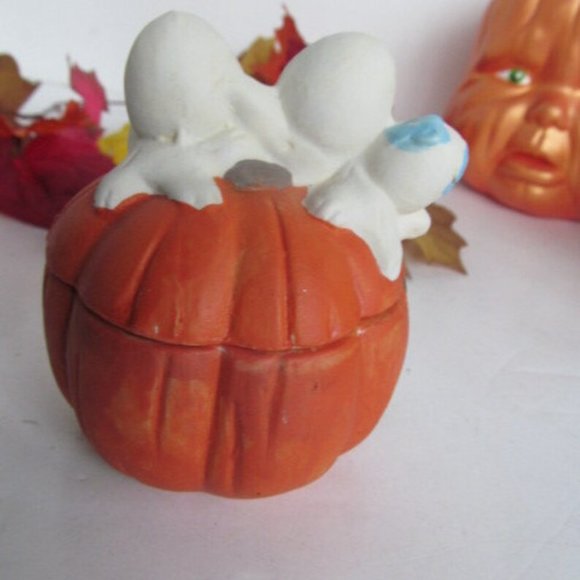 Cry Baby Jack o Lantern Halloween Decorations Anthropomorphic Pumpkin Decor Ghos - Picture 4 of 4